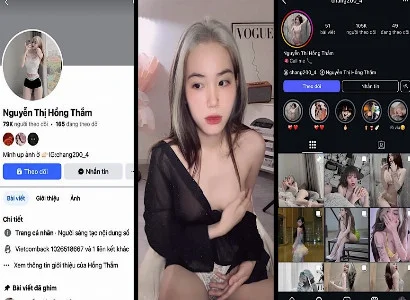 Cô nàng Hồng Thắm nóng bỏng làm lộ đoạn phim chat cảnh nóng cực phê